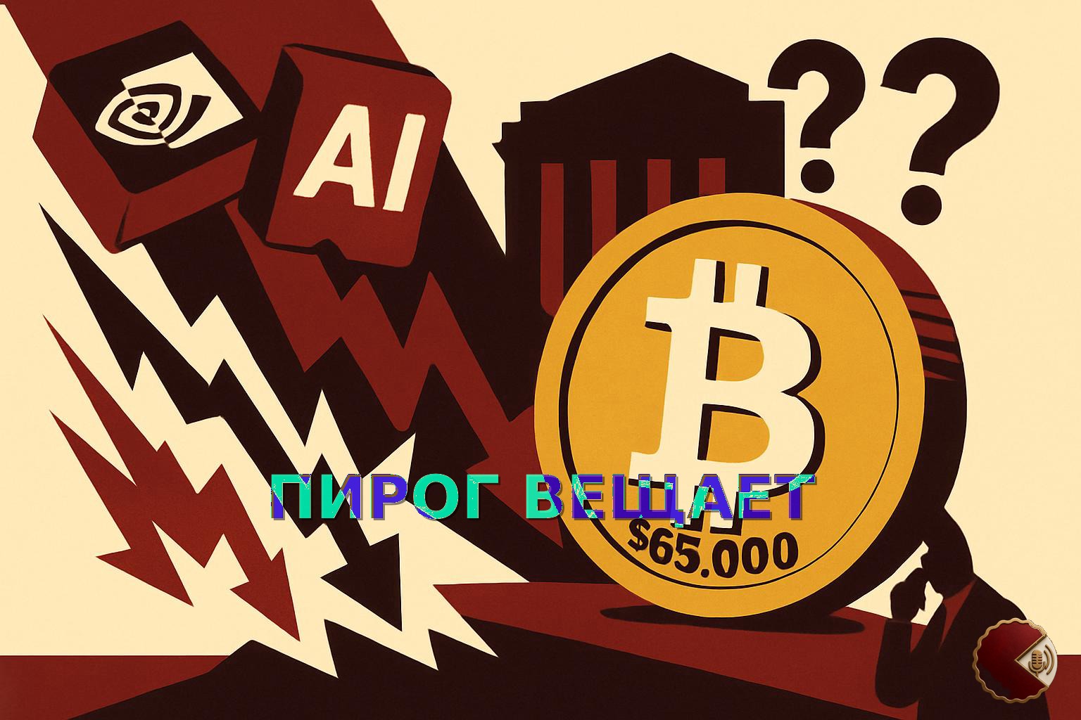 Биткойн игнорирует падение акций AI, но заседание ФРС решит его судьбу