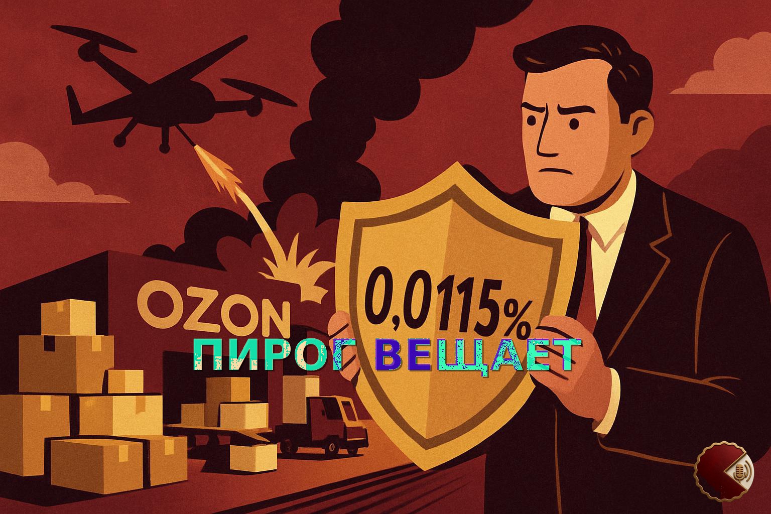 Ozon повысил стоимость страхования из-за угроз атак БПЛА